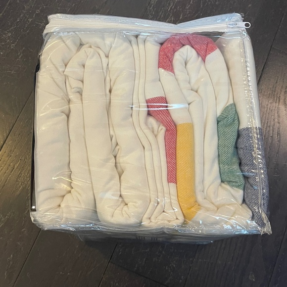 NEW RARE Hudson's Bay Company Stripes 100% Cotton Flannel 4 pc Sheet Set KING - Picture 2 of 5